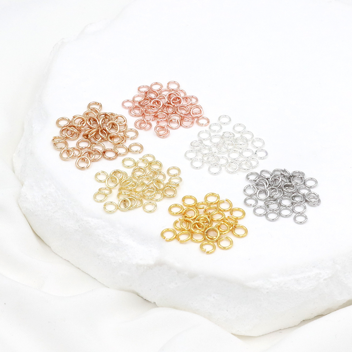 Jewelry Making Jump Rings - Paquete de Anillas Abiertas de Plata