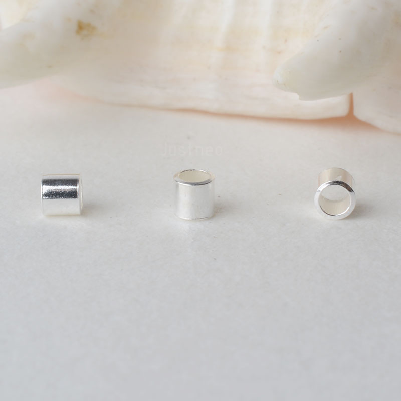 Jewelry Making Youtube - Cuentas de engarce sueltas hipoalergénicas de