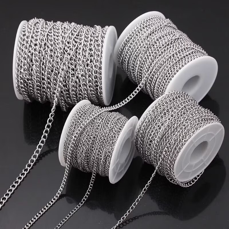 Jewelry Making Event - Cadenas de Extensión de Acero Inoxidable