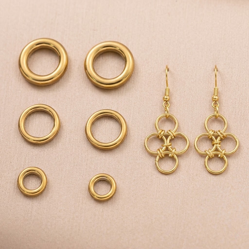 Jewelry Making Jump Rings - 20 piezas de anillas de unión