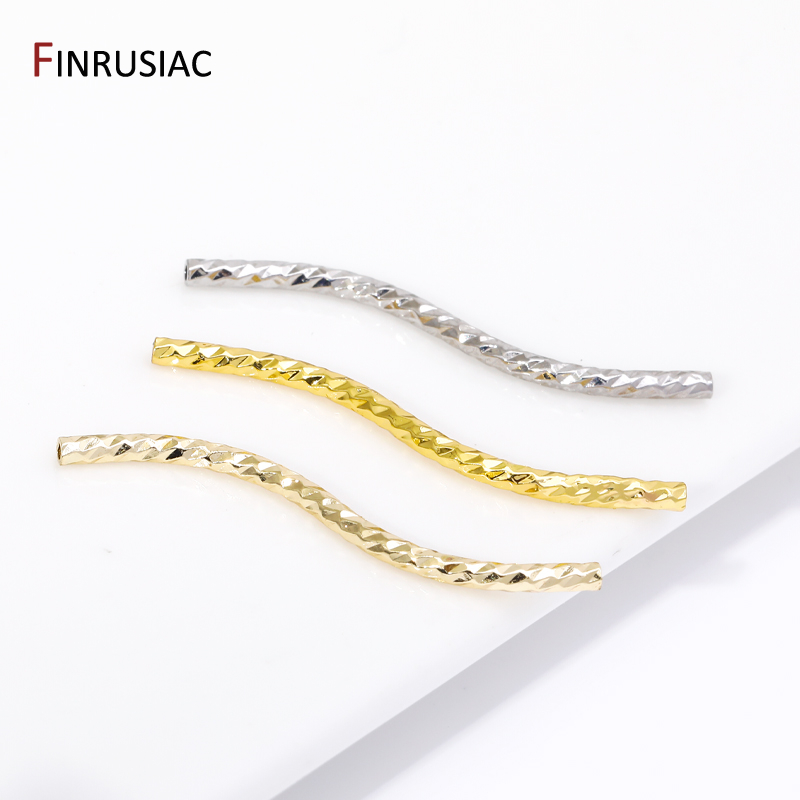 Jewelry Making Youtube - Cuentas de tubo curvadas en forma