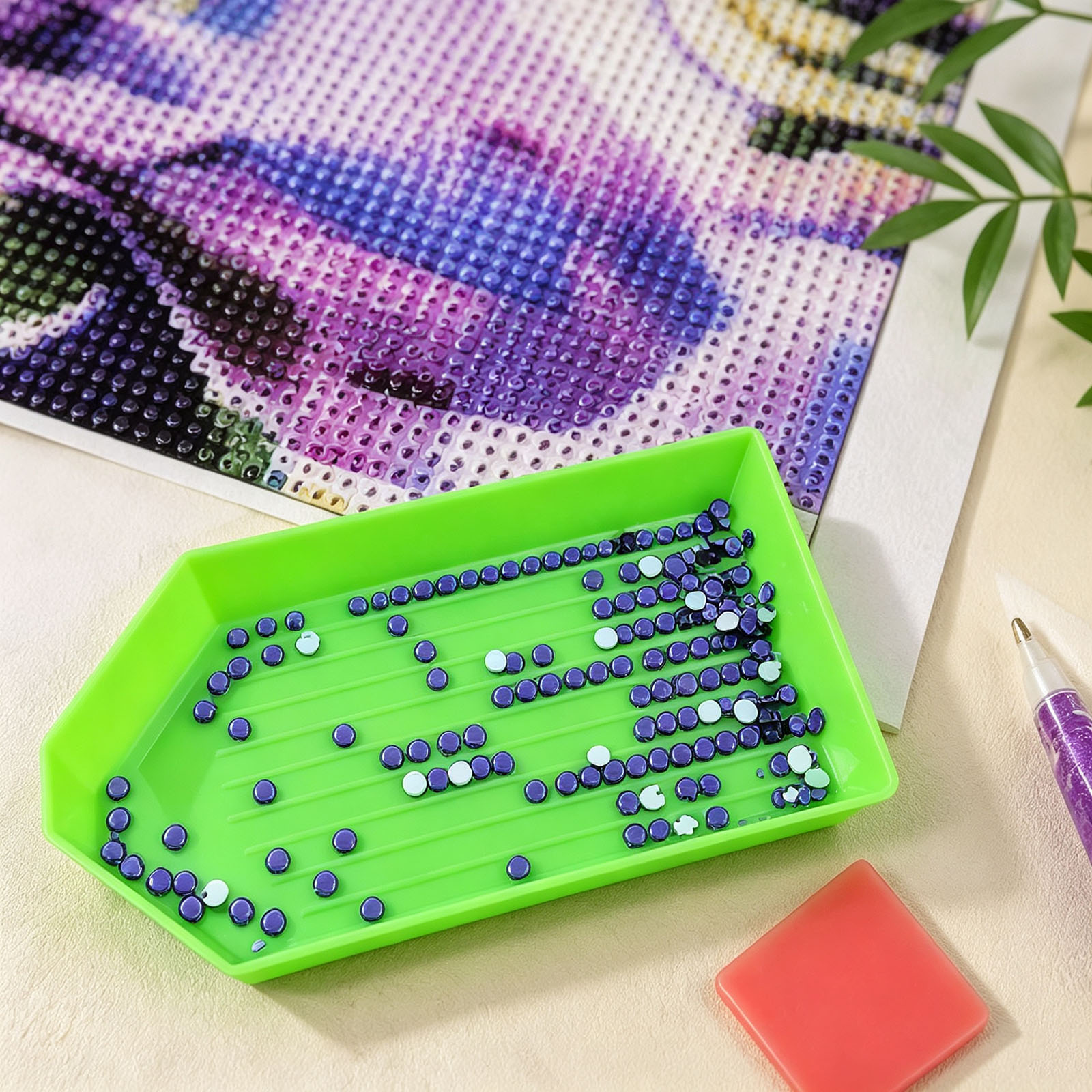 Bead Organizer Tray - Paquete de 6 bandejas organizadoras de