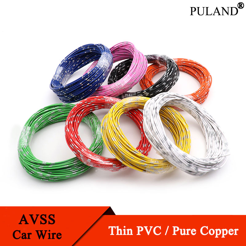 Wire 22 Gauge Copper - Cables automotrices AVSS de 5 ~