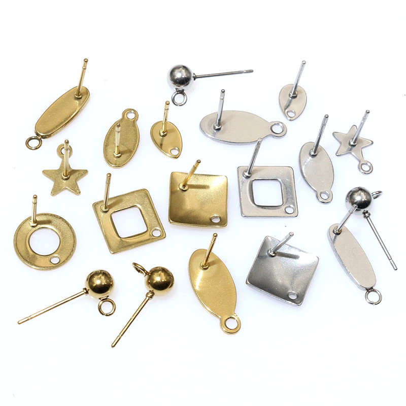 Jewelry Making Kit - 20 piezas de acero inoxidable, pendientes