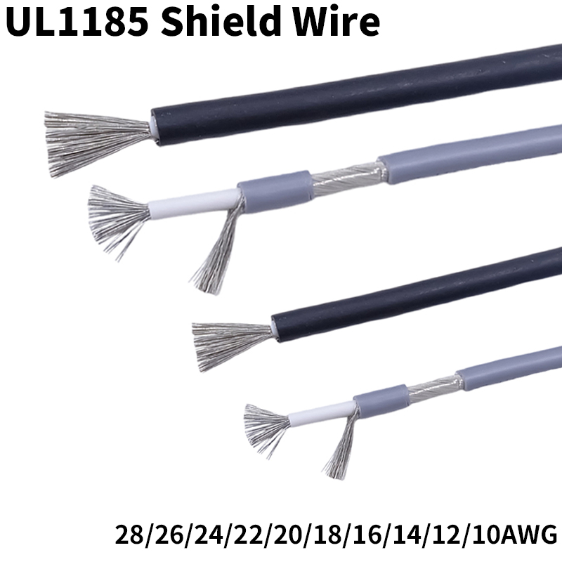 Wire 22 Gauge Copper - Cable de señal blindado 28 26