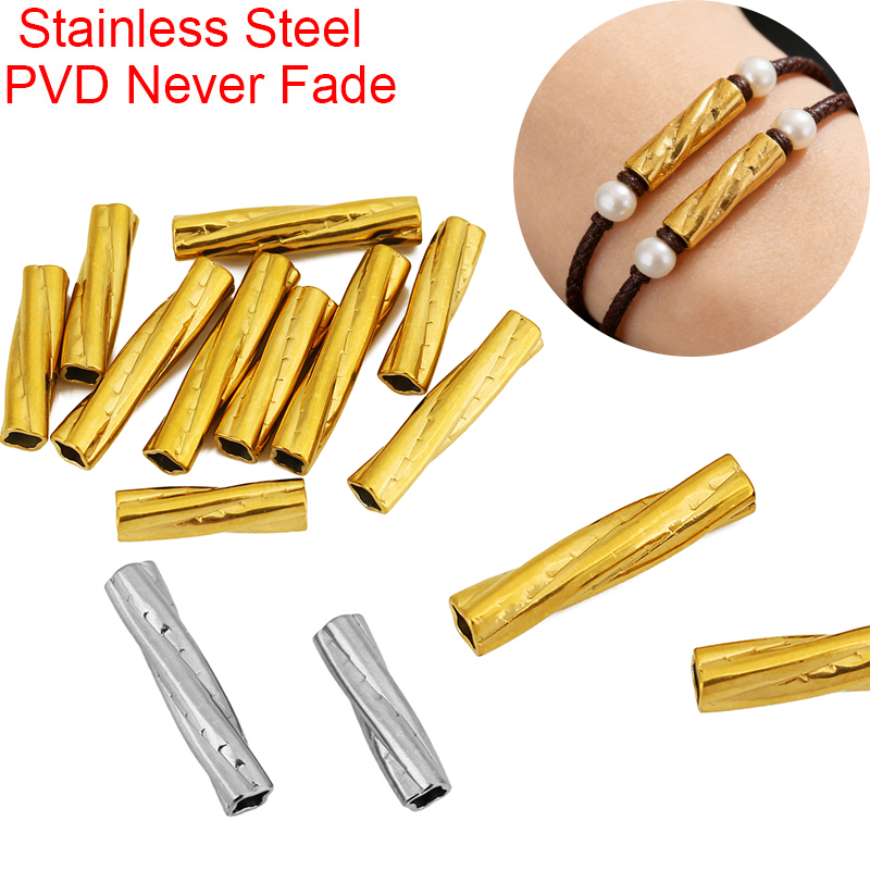 Jewelry Making Youtube - 10 piezas de cuentas de tubo