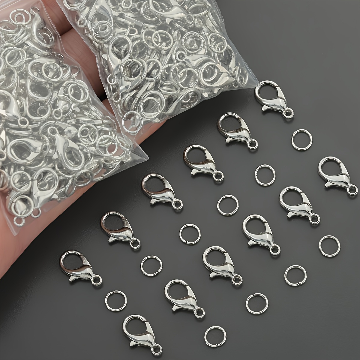 1/2/300 piezas Broches de lang - Jewelry Making Jump Rings reseña y precio