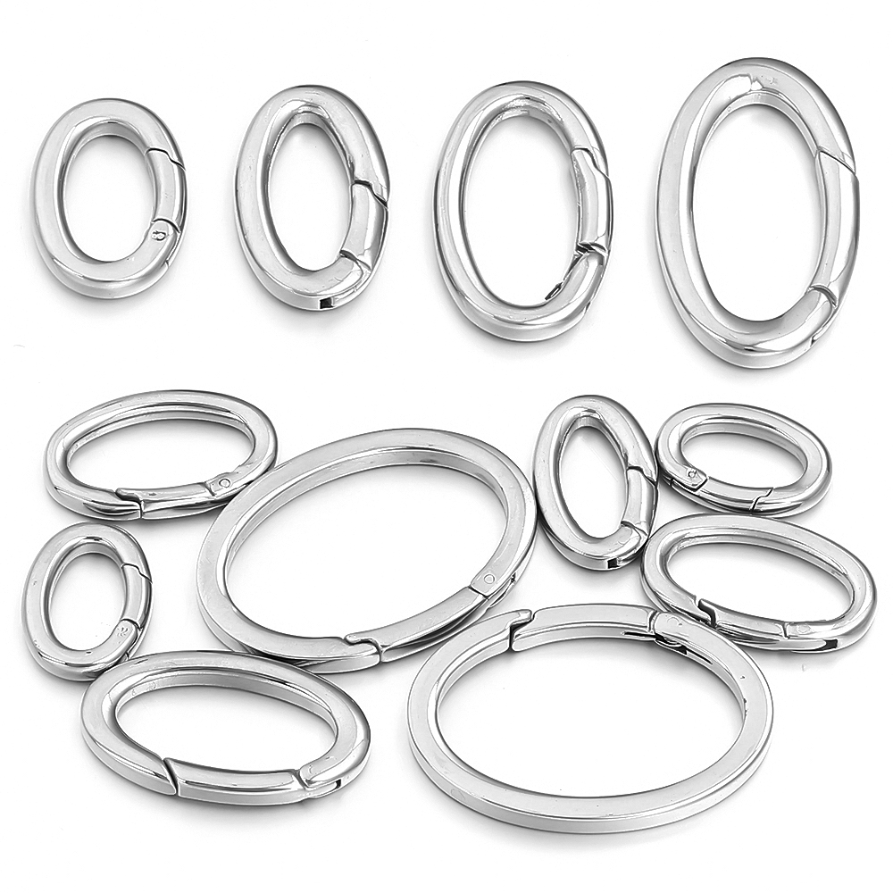 Cierres de resorte de acero in - Jewelry Making Jump Rings reseña y precio
