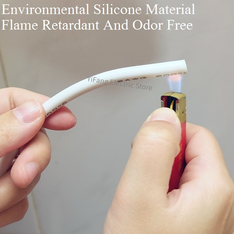 Cable de goma de silicona súpe - Wire 22 Gauge Copper reseña y precio