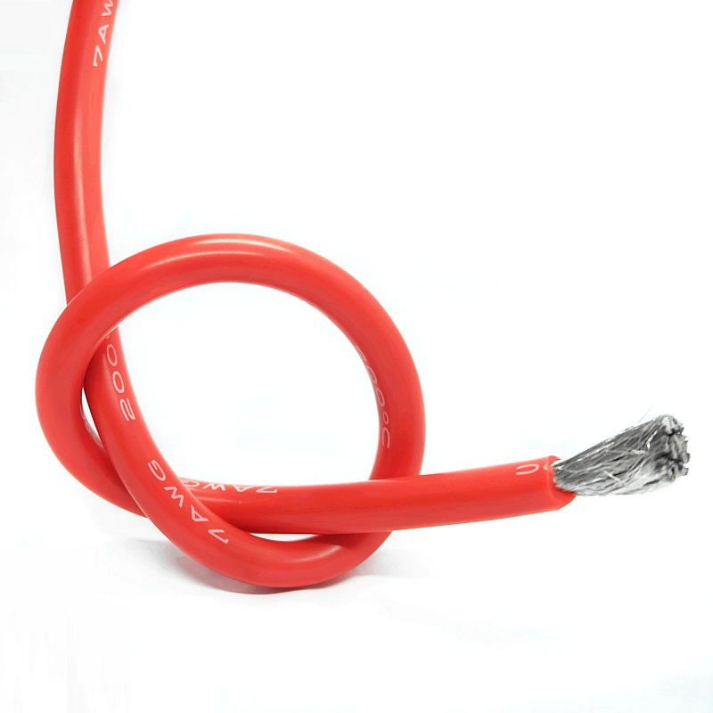 Cable de goma de silicona súpe - Wire 22 Gauge Copper reseña y precio