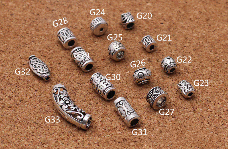 20 unids/lote de cuentas espac - Crimp Bead Tube reseña y precio