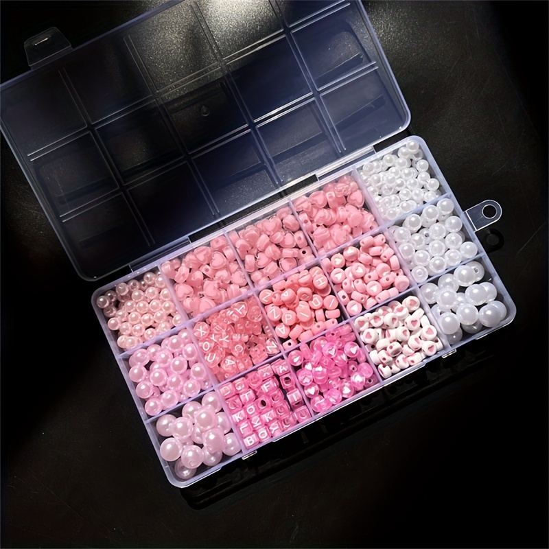 Caja de Alfabeto Rosa de 10 Pi - Jewelry Making Kit reseña y precio