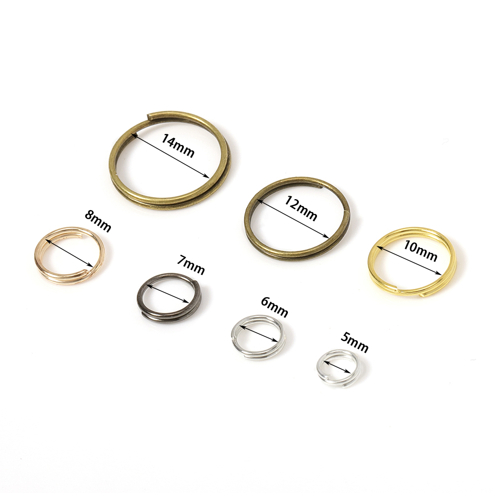200 piezas de anillas de doble - Jewelry Making Jump Rings reseña y precio