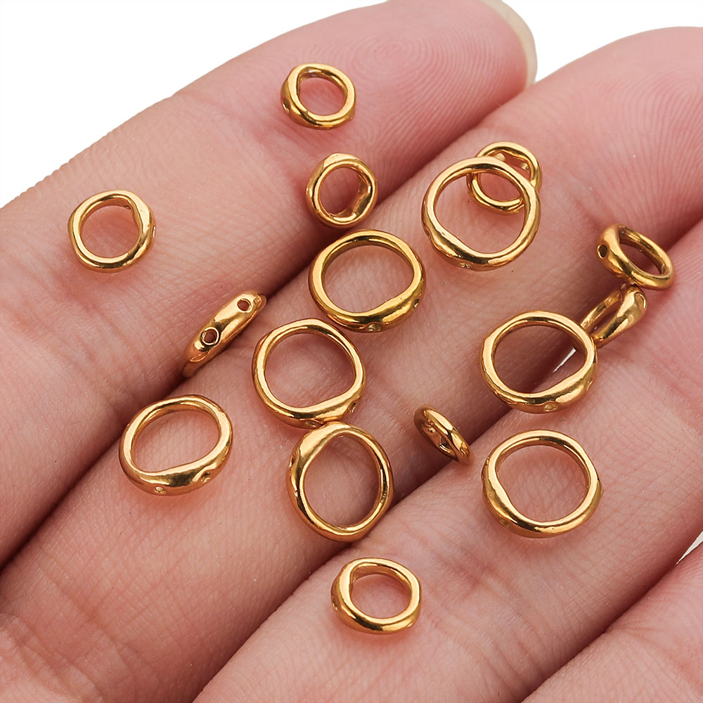 20 piezas de cierres de acero  - Jewelry Making Jump Rings reseña y precio