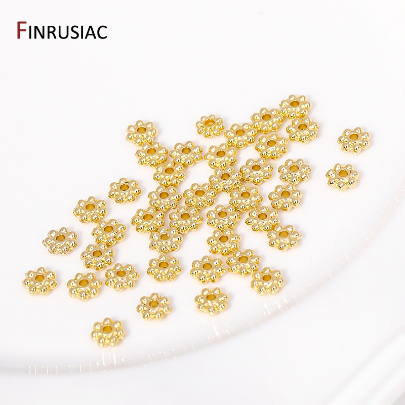 30 Uds 4mm/5mm/6mm 14K chapado - Jewelry Making In Bali reseña y precio