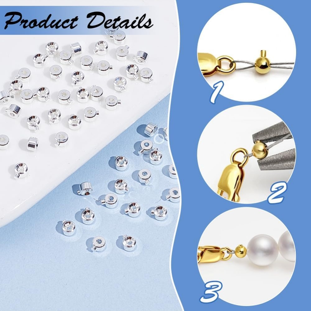60 uds cuentas de engarce de l - Jewelry Making Kit reseña y precio