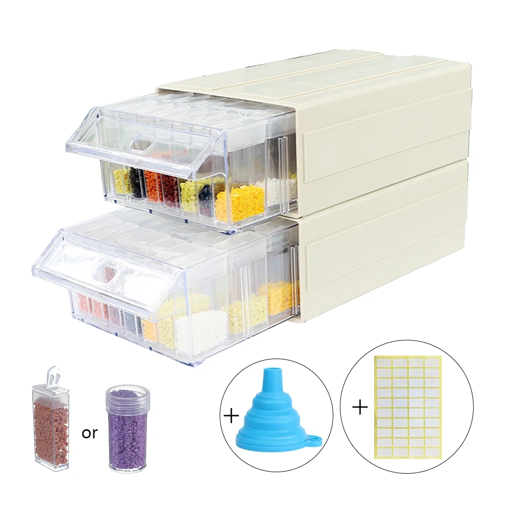 Caja de Almacenamiento de Plás - Bead Organizer Tray reseña y precio