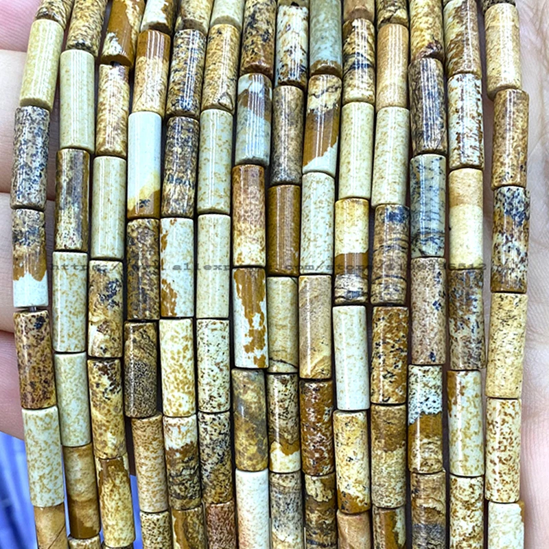 Tubo de 4x13mm, piedra Natural - Crimp Bead Tube reseña y precio