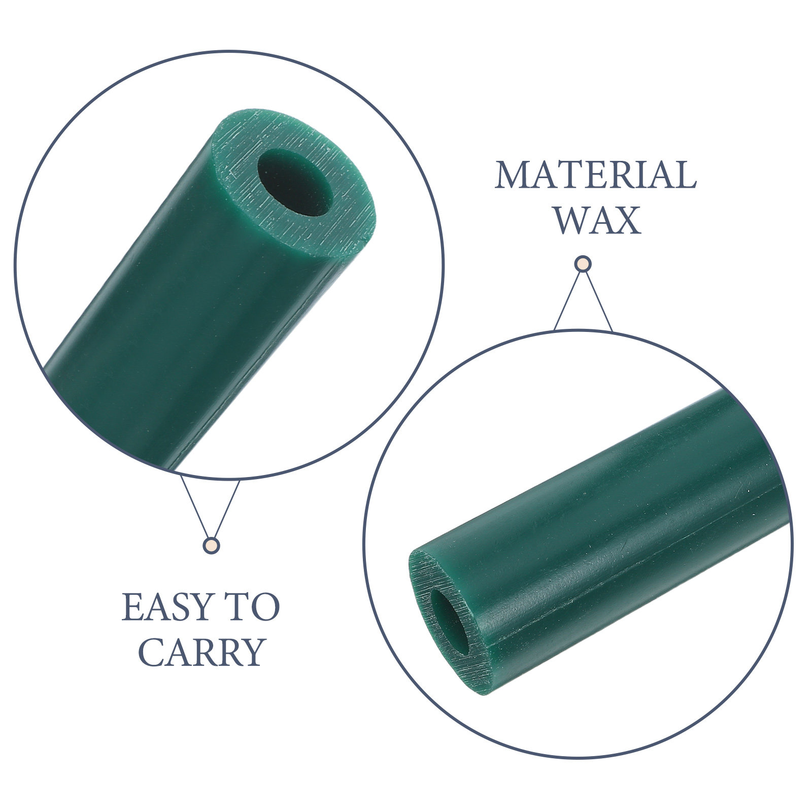 Tubo hueco de cera verde para  - Jewelry Making Youtube reseña y precio