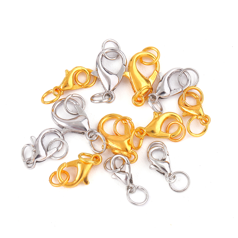 Juego de 10 cierres de langost - Jewelry Making Jump Rings reseña y precio