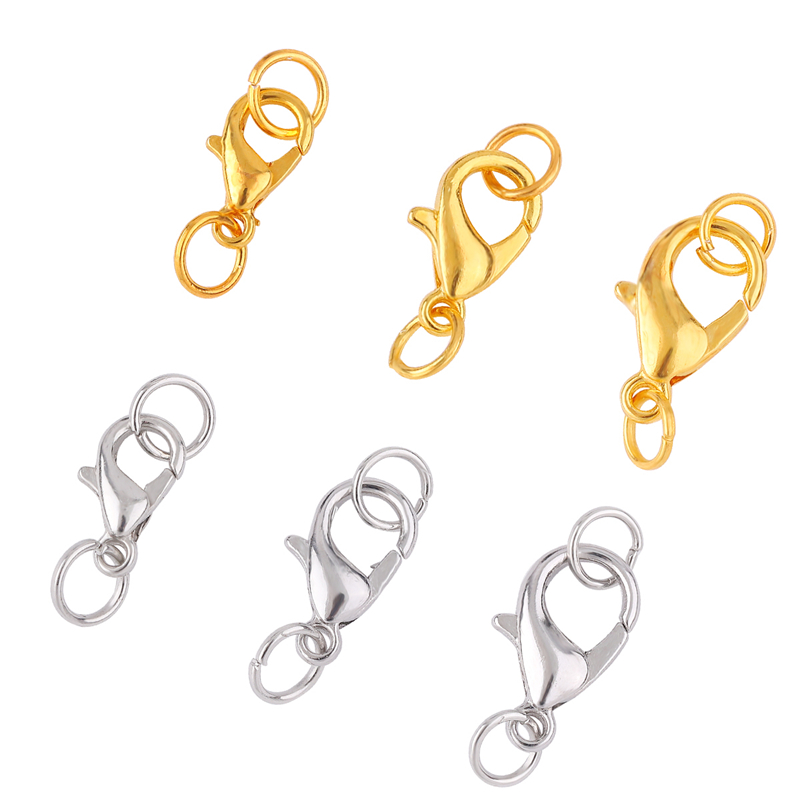 Juego de 10 cierres de langost - Jewelry Making Jump Rings reseña y precio