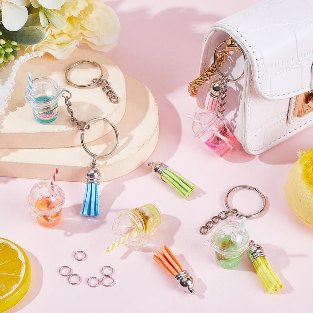 35 Uds DIY 5 juegos de llavero - Jewelry Making Kit reseña y precio