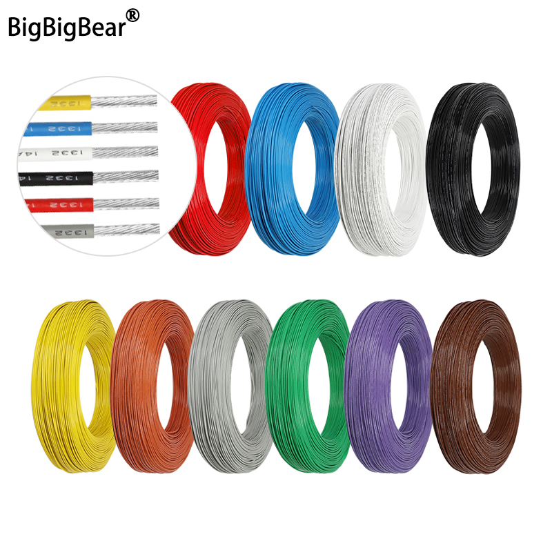 Cable de PTFE UL1332 de 2/5/10 - Wire 22 Gauge Copper reseña y precio