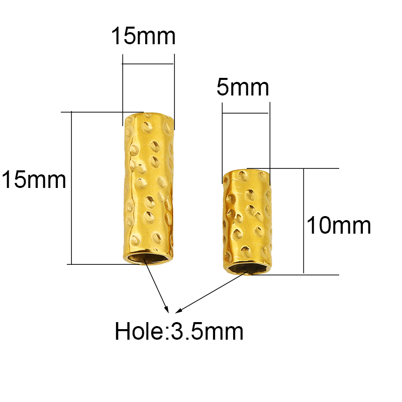 10 piezas de cuentas de tubo e - Jewelry Making Youtube reseña y precio