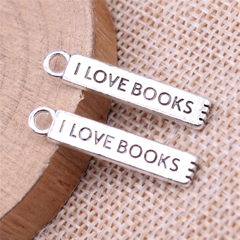 Dijes de I Love Books para mat - Jewelry Making Guide Book reseña y precio