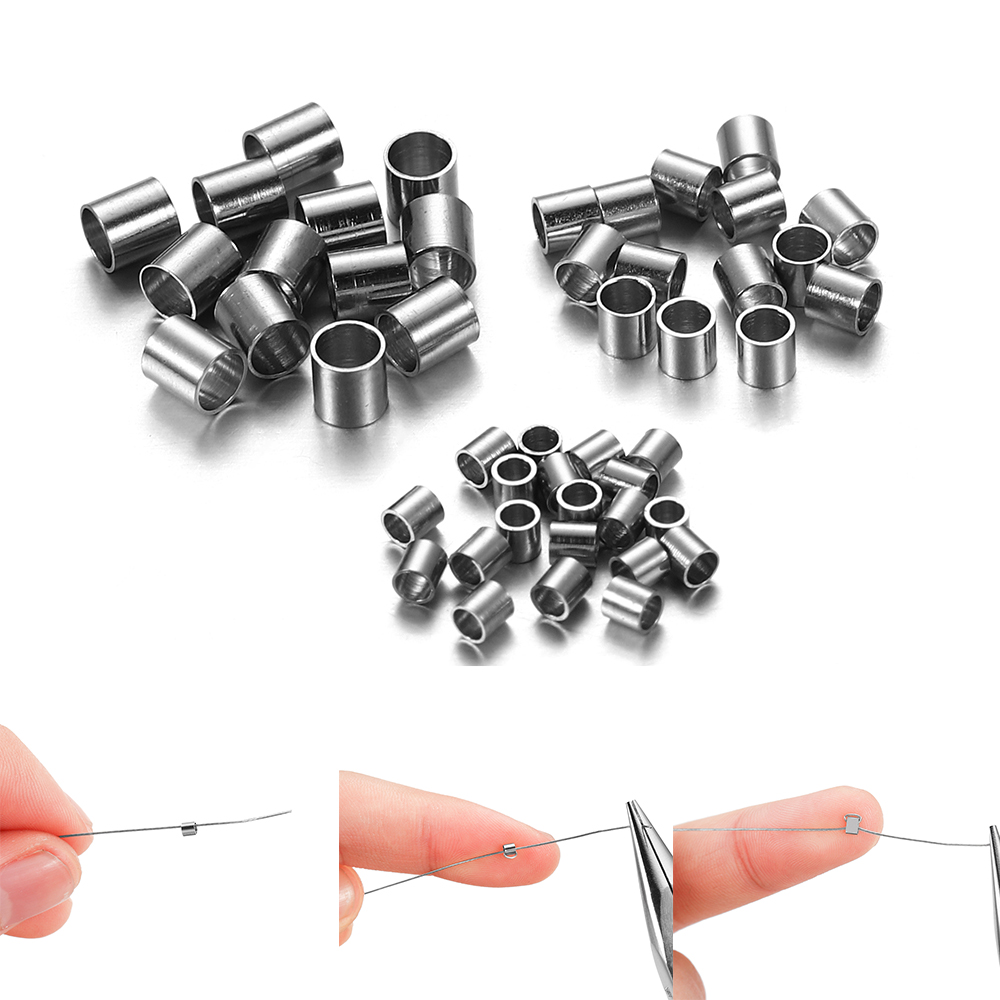 Espaciador de tope de 120-150m - Crimp Bead Tube reseña y precio