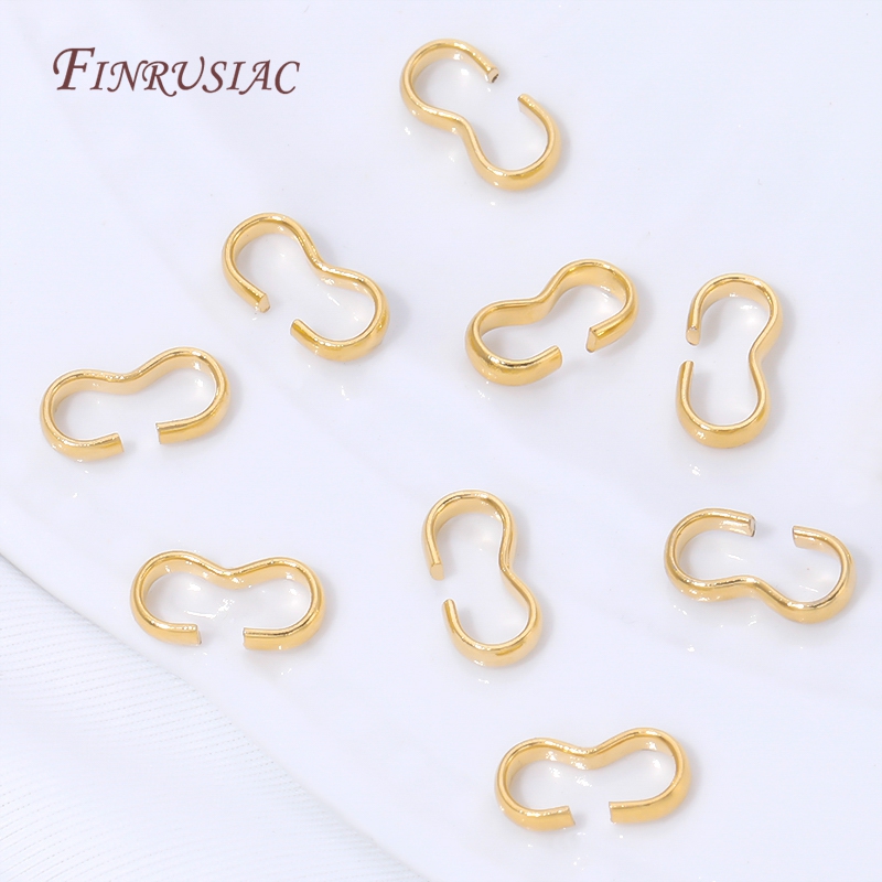 Cierre de gancho abierto chapa - Jewelry Making Jump Rings reseña y precio
