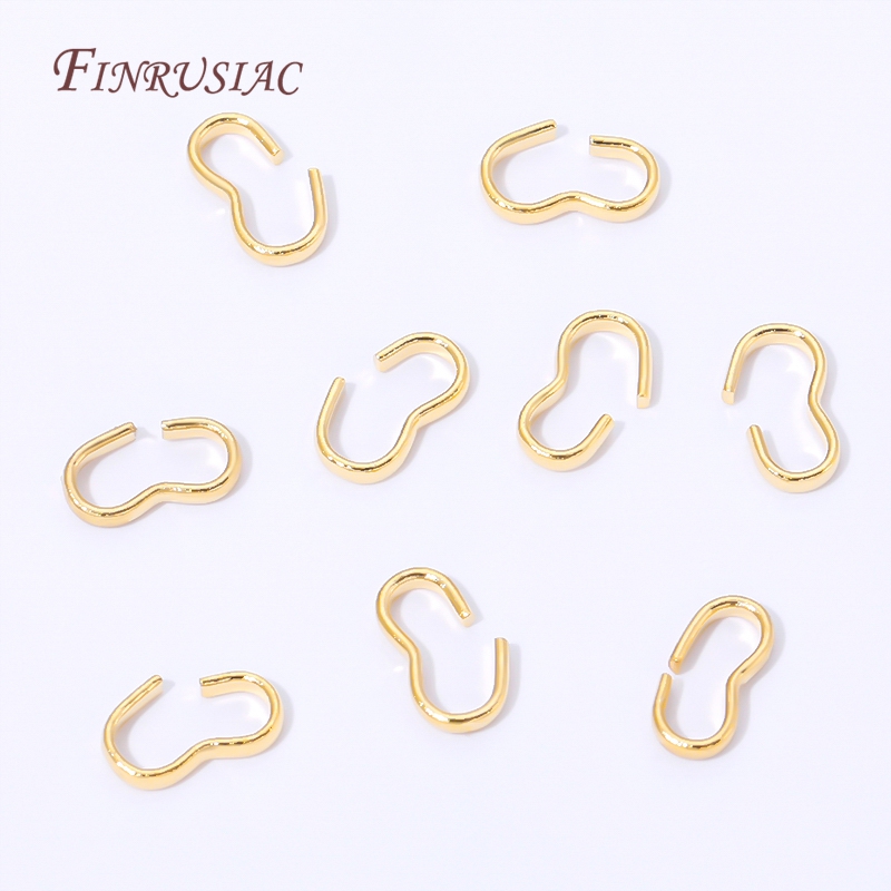 Cierre de gancho abierto chapa - Jewelry Making Jump Rings reseña y precio