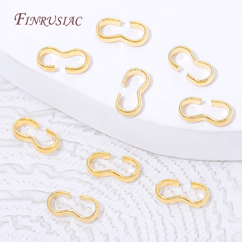 Cierre de gancho abierto chapa - Jewelry Making Jump Rings reseña y precio