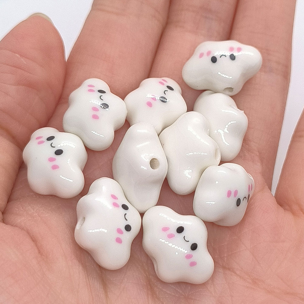 10 Piezas de Cuentas de Cerámi - Jewelry Making Event reseña y precio