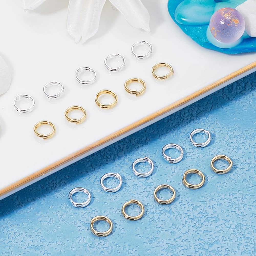 1 caja de 80 Uds. Anillo de sa - Jewelry Making Jump Rings reseña y precio