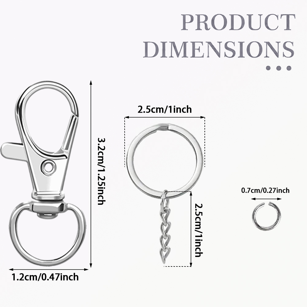 Juego de 15/30 piezas de llave - Jewelry Making Jump Rings reseña y precio