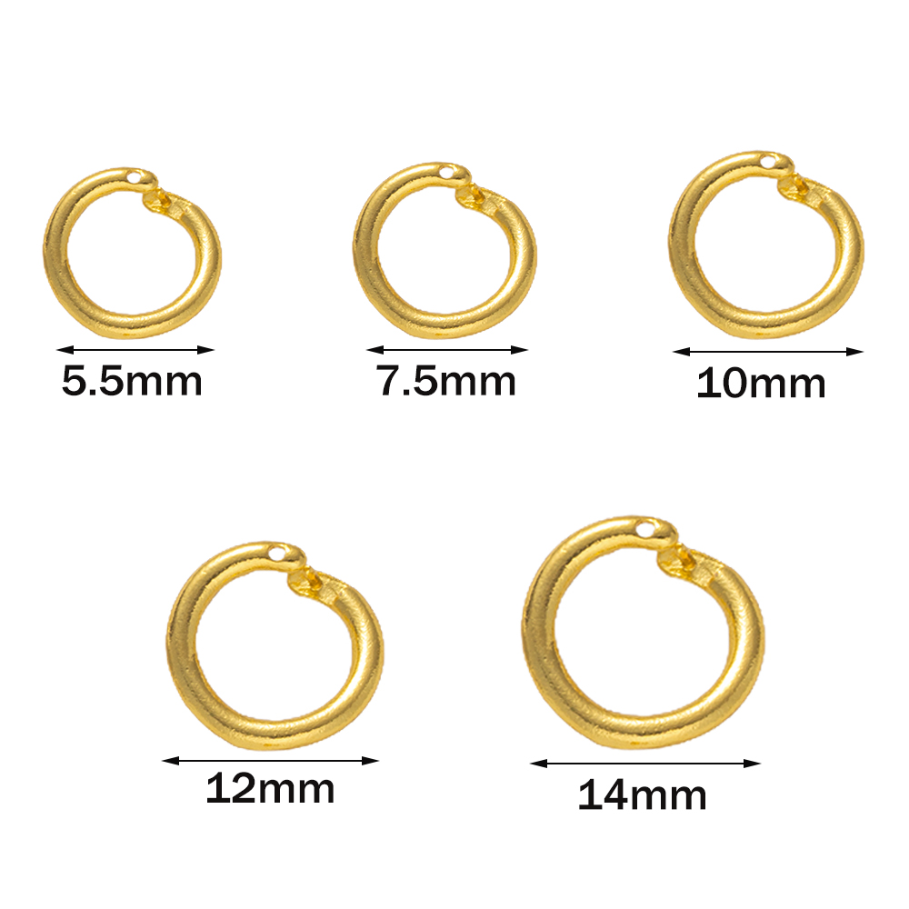 10 piezas de conectores de ani - Jewelry Making Jump Rings reseña y precio