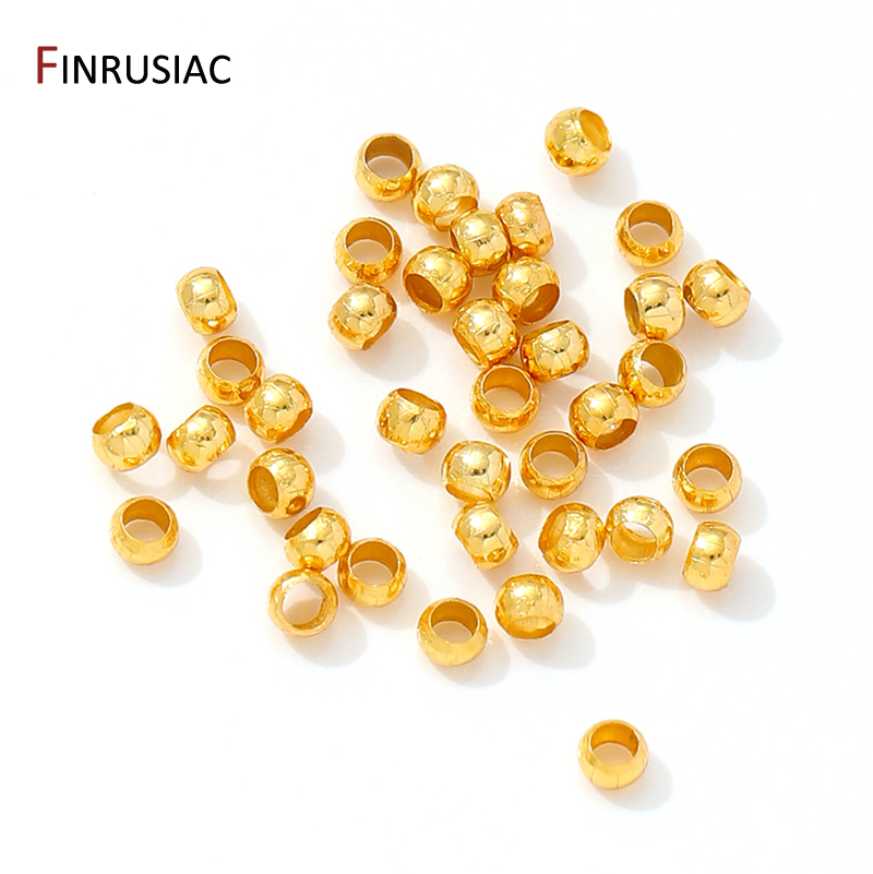 Cuentas redondas/tubo de latón - Jewelry Making Youtube reseña y precio