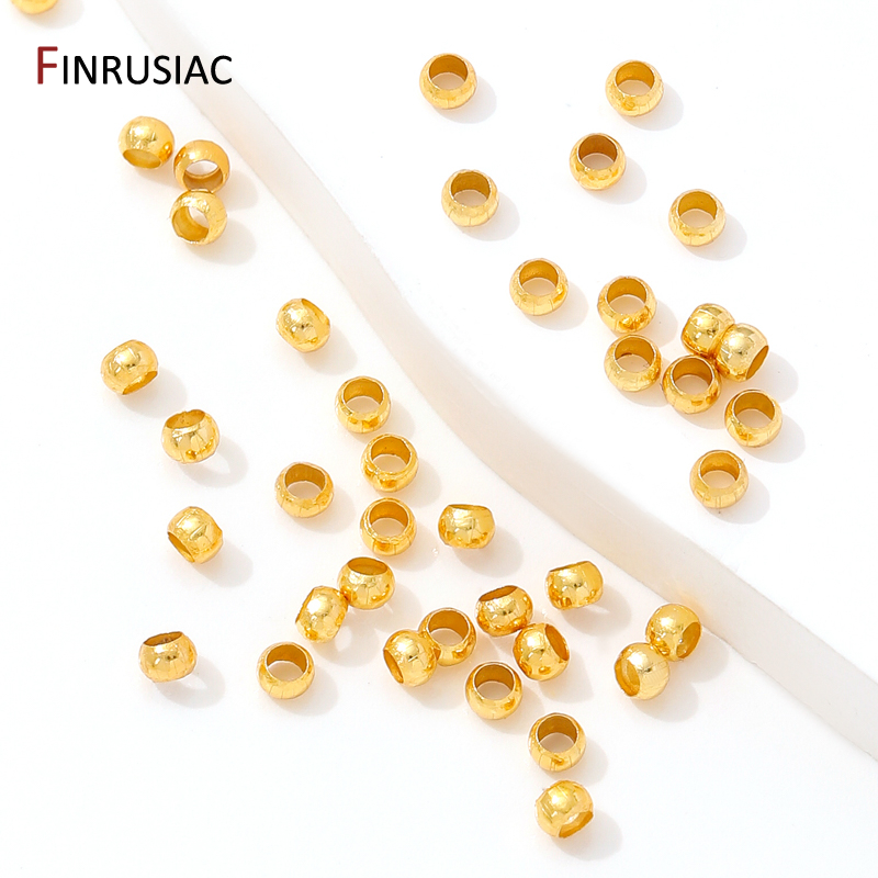 Cuentas redondas/tubo de latón - Jewelry Making Youtube reseña y precio