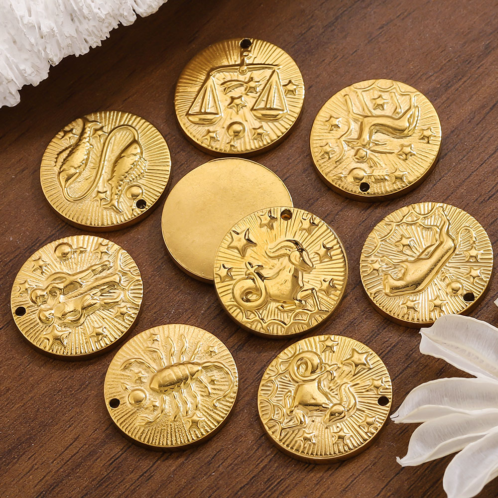 5 Piezas de Dijes de Acero Ino - Jewelry Making Tools And Supplies reseña y precio